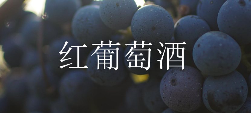 红葡萄酒